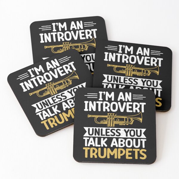 Item preview, Im An Introvert Unless You Talk About Trumpets designed and sold by RubySandy.