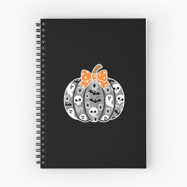 Item preview, Black Lace Pumpkin Coquette Halloween Fall Season Lace Bow designed and sold by BubblePancake.