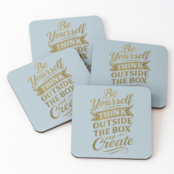 Item preview, Be Yourself – Think Outside the Box and Create Typography designed and sold by IsyLaneDesign.