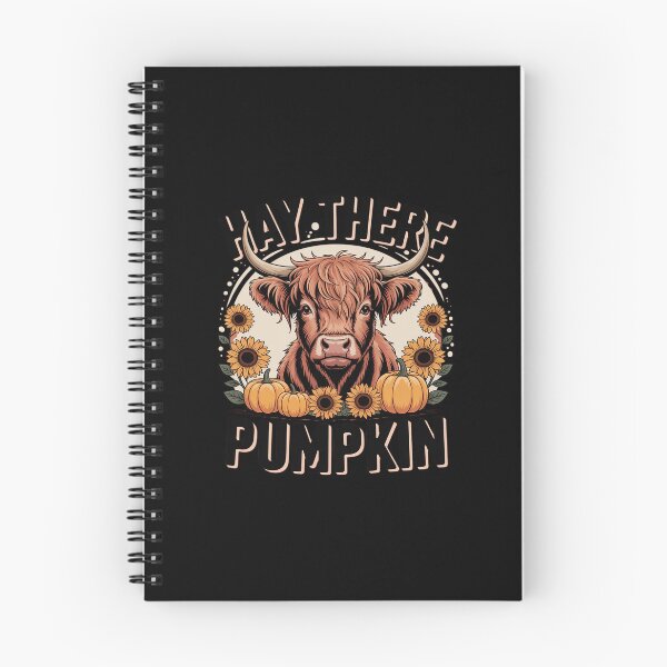 Item preview, Bleached Hay There Pumkin Highland Cow Fall Autumn designed and sold by BubblePancake.