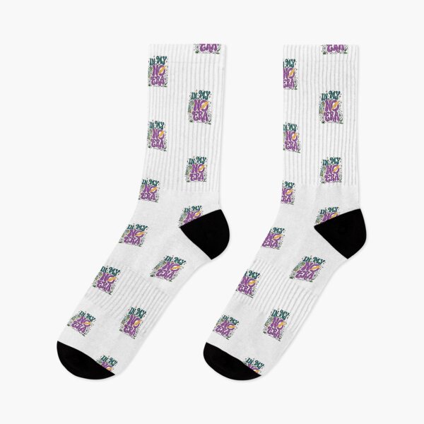 Item preview, In My No Era Groovy Typography — Retro 70s Rainbow Daisy Quote designed and sold by Colorful-Garden.