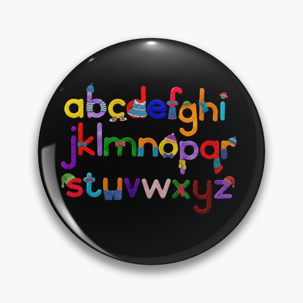 Item preview, Cute Dressed Alphabet Letters designed and sold by GenzShoppingHub.