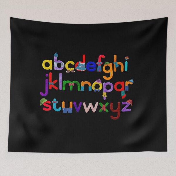 Item preview, Cute Dressed Alphabet Letters designed and sold by GenzShoppingHub.