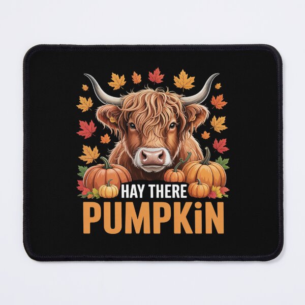 Item preview, Bleached Hay There Pumkin Highland Cow Fall designed and sold by NetoGalaxy.