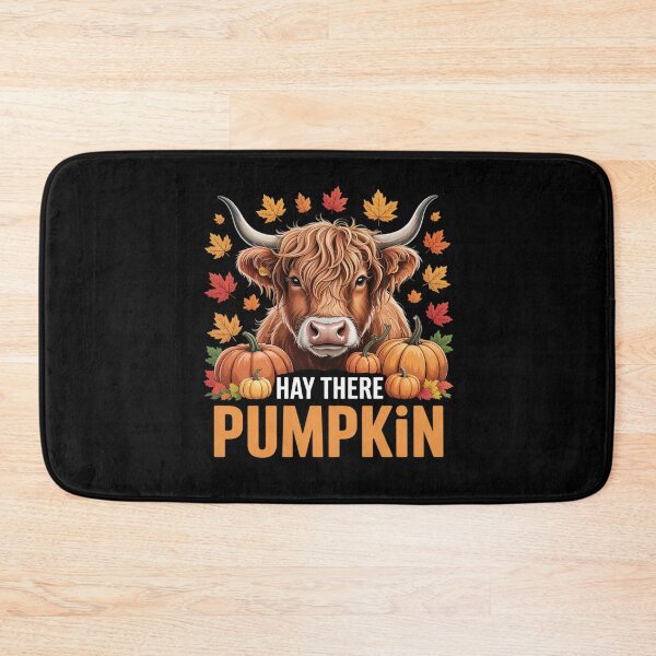 Item preview, Bleached Hay There Pumkin Highland Cow Fall designed and sold by NetoGalaxy.