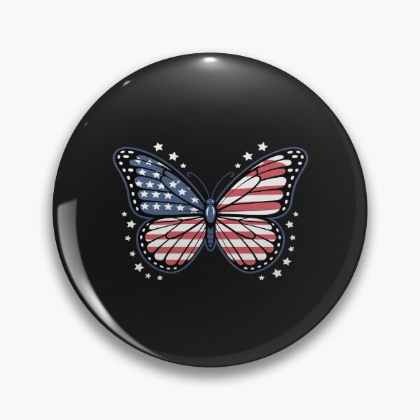 Item preview, Independence Day 4th July USA Flag America Butterfly designed and sold by JessicaWalshdf.