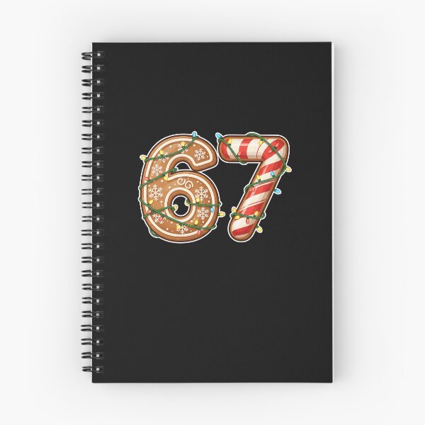 Item preview, Gingerbread Candy Cane Six Seven 67 Christmas designed and sold by facegm.