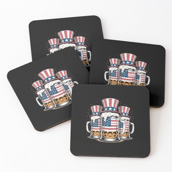 Item preview, Independence Day 4th of July Beer American Flag Beer Lovers designed and sold by JessicaWalshdf.