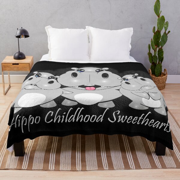 Item preview, Hippo Childhood Sweethearts designed and sold by Shirley cute art .