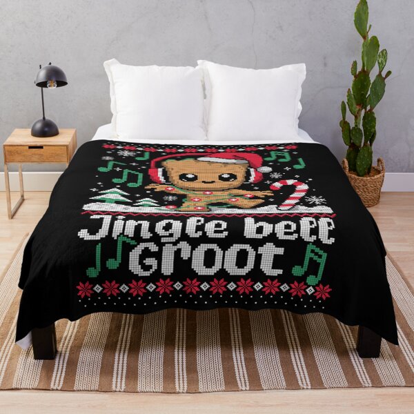 Item preview, Jingle Bell Groot Ugly Christmas Sweater designed and sold by CarlPosey6.