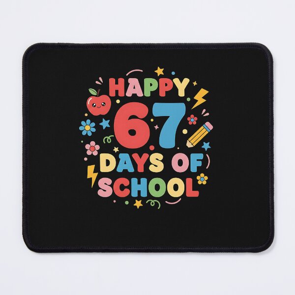 Item preview, Happy 67 Days of School designed and sold by facegm.