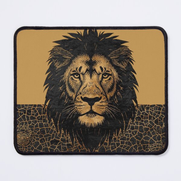 Item preview, Regal Lion — Ancestral Art Symbolic Identity Wall Print designed and sold by SavannaStrikes.