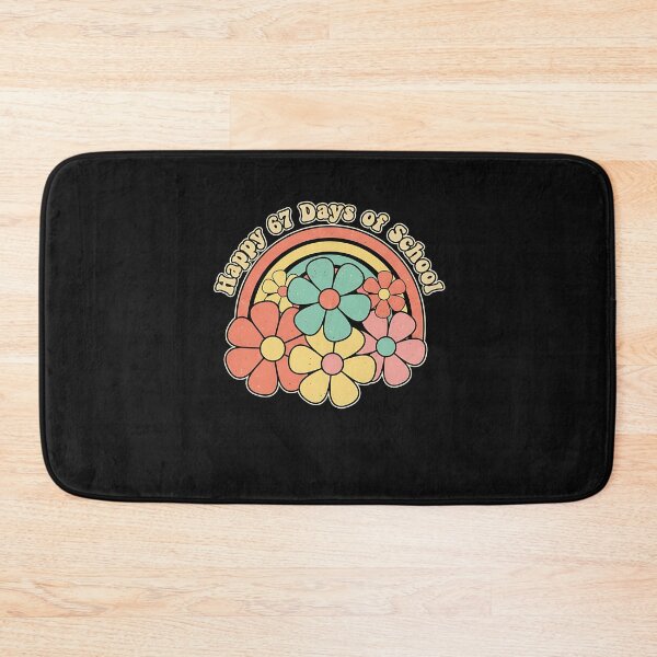 Item preview, Happy 67 Days of School Retro Groovy Flowers Design designed and sold by facegm.