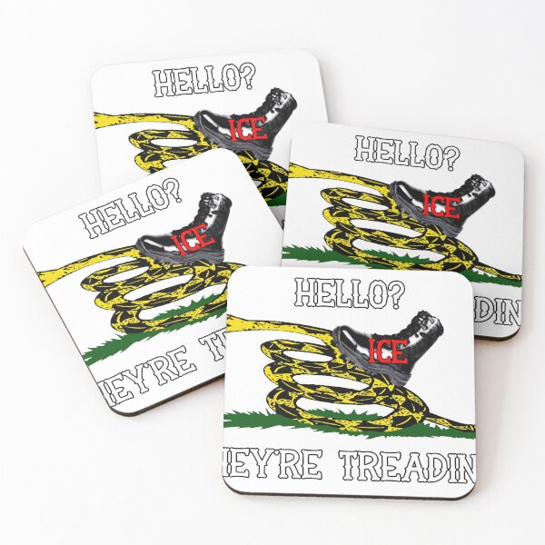 Item preview, Hello? They're Treading! designed and sold by Misstickers.