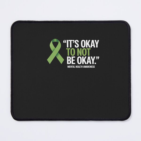 Item preview, Its Okay To Not Be Okay Shirt Mental Health Awareness Ribbon 4 designed and sold by JessicaWalshdf.