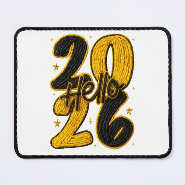 Item preview, Faux Yarn Crochet Hello 2026 designed and sold by DusyaIlyinishna.