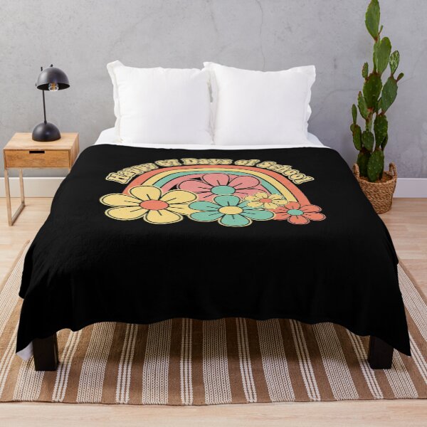 Item preview, Happy 67 Days of School Retro Groovy Flowers Design designed and sold by facegm.