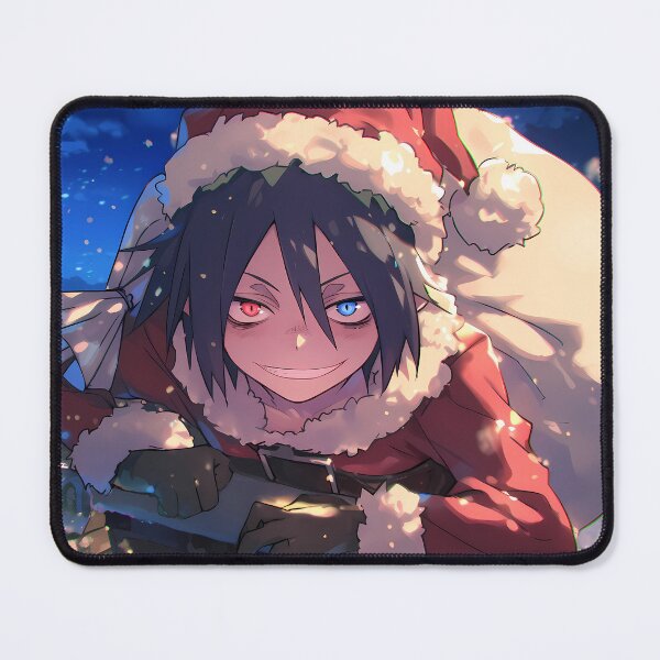 Item preview, Mephisto Pheles Christmas Trick Blue Exorcist Anime Santa Claus Winter Night designed and sold by HumbertoValveno.