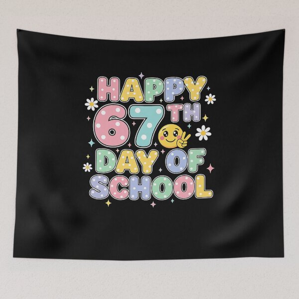Item preview, Happy 67Th Day Of School 67 Days Of School Kids Boys Girls designed and sold by facegm.