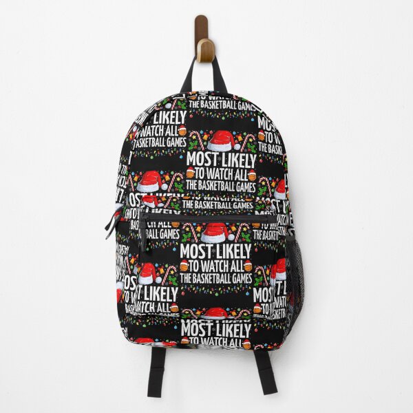 Item preview, Most Likely To Watch Basketball Games Christmas Basketball designed and sold by MelanieMiram1.