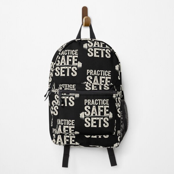 Item preview, Practice Safe Sets Weightlifting Gym Fitness Workout designed and sold by LorraineRita.
