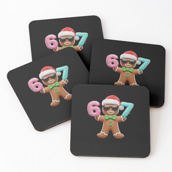 Artikelvorschau, Lebkuchen 67 Sechs Sieben Eiscreme Tropf Cool Meme 67 Nummer entworfen und verkauft von facegm.
