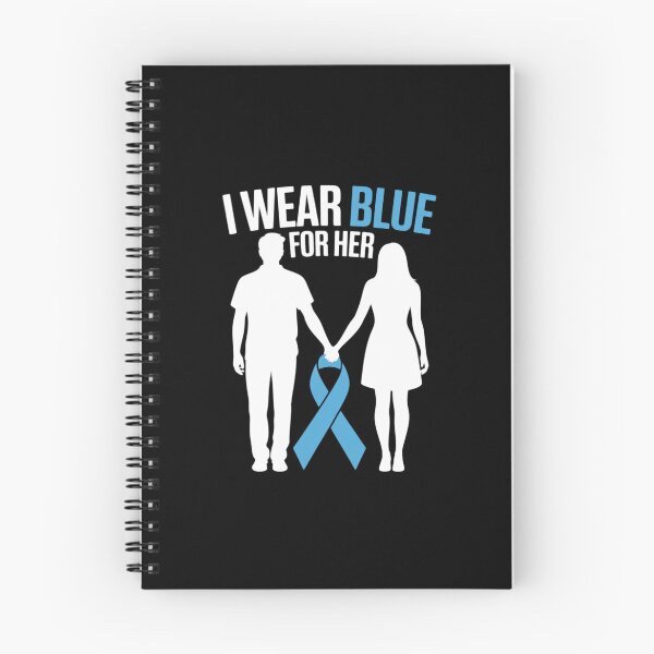 Item preview, Blue Ribbon I Wear Blue for Her Wife Awareness Support designed and sold by NetoGalaxy.