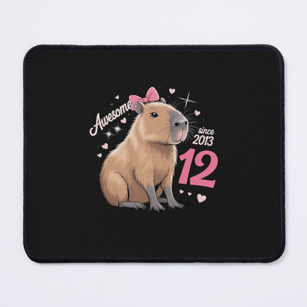 Item preview, Kids 12 Years Old Capybara Birthday For Girls 12th Capybara designed and sold by JessicaWalshdf.