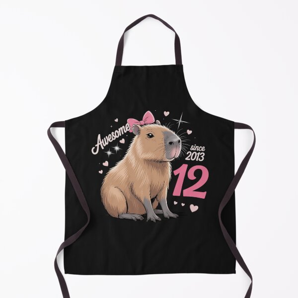 Item preview, Kids 12 Years Old Capybara Birthday For Girls 12th Capybara designed and sold by JessicaWalshdf.