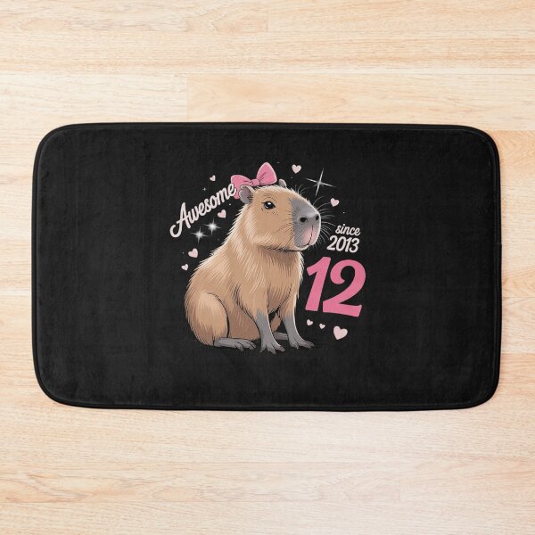Item preview, Kids 12 Years Old Capybara Birthday For Girls 12th Capybara designed and sold by JessicaWalshdf.