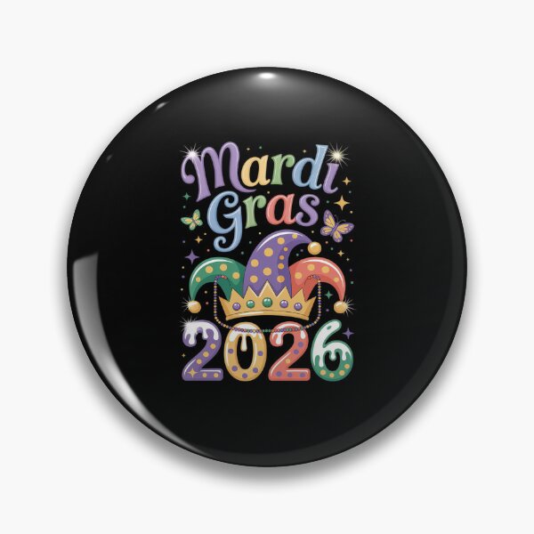 Item preview, Happy Mardi Gras Carnival Mardi Gras 2026 designed and sold by catsdothingz.