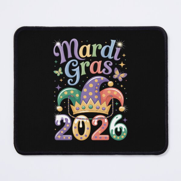 Item preview, Happy Mardi Gras Carnival Mardi Gras 2026 designed and sold by catsdothingz.