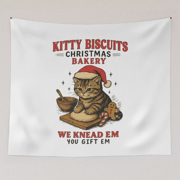 Item preview, Kitty biscuits christmas Bakery Cat designed and sold by IdealDo.