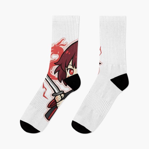 Item preview, Chibi Samurai Girl — Cute Anime Sticker designed and sold by AMPrintsArt.