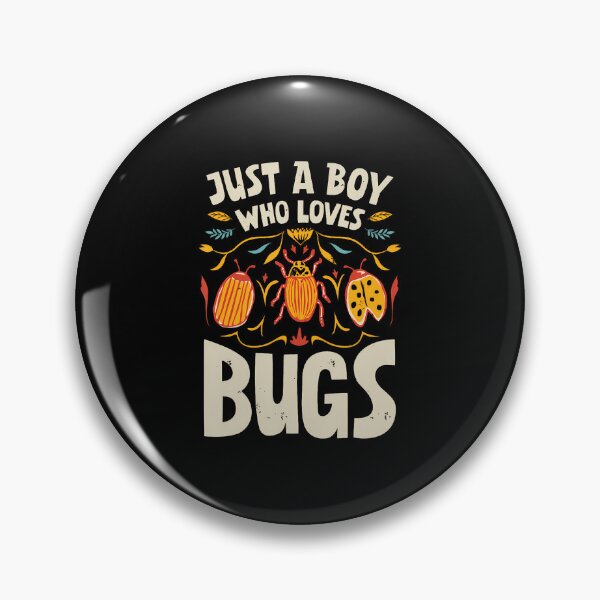 Item preview, Just A Boy Who Loves Bugs Insect Collector Entomologist designed and sold by ElaineEsther.