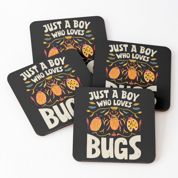 Item preview, Just A Boy Who Loves Bugs Insect Collector Entomologist designed and sold by ElaineEsther.