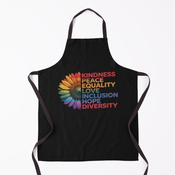 Item preview, Kindness Peace Equality Love Gay Pride Sunflower LGBTQ Ally designed and sold by JessicaWalshdf.