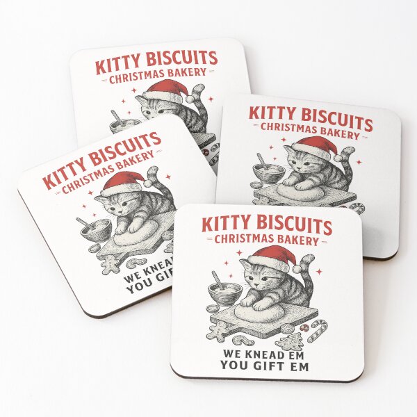Item preview, Kitty biscuits christmas Bakery Cat designed and sold by IdealDo.