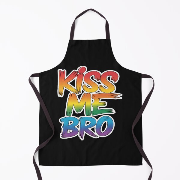 Item preview, Kiss Me Bro Funny LGBT-Q Rainbow Gay Pride Equality Men Gift designed and sold by JessicaWalshdf.
