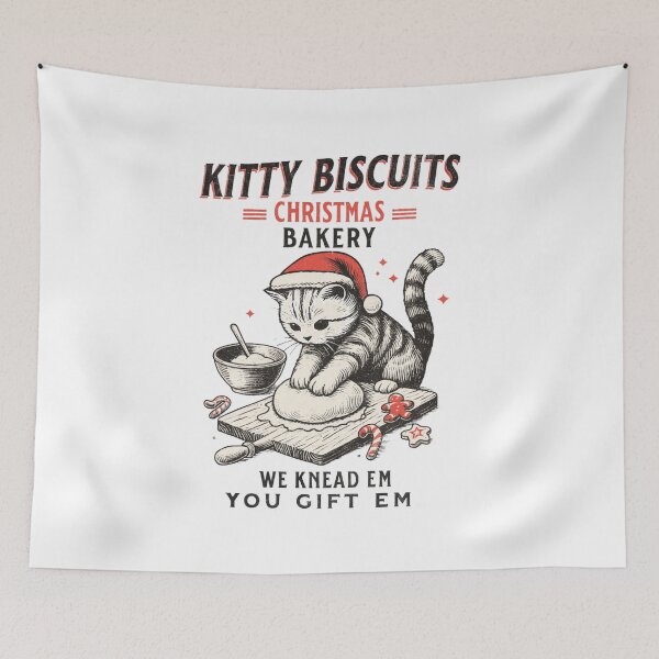 Item preview, Kitty biscuits christmas Bakery Cat designed and sold by IdealDo.