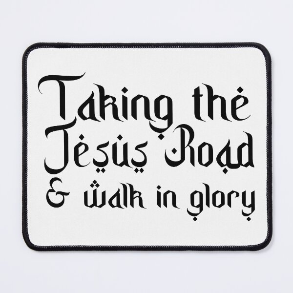 Item preview, Jesus Road; Walk In Glory; designed and sold by StickerApe.