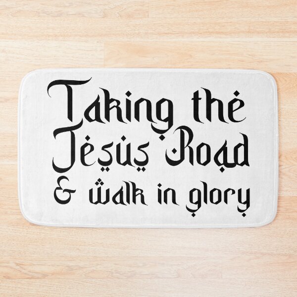 Item preview, Jesus Road; Walk In Glory; designed and sold by StickerApe.