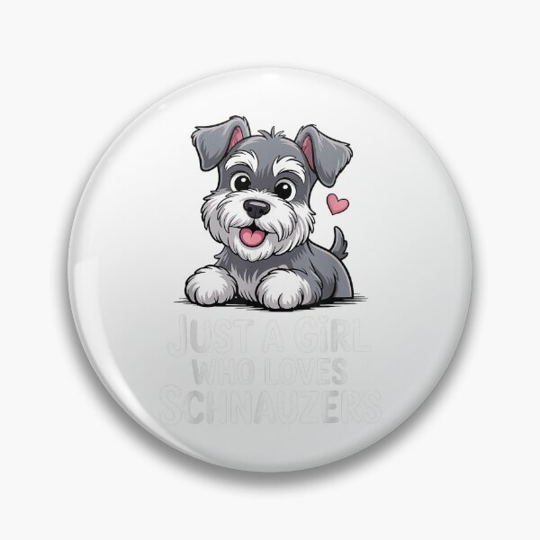Item preview, Miniature Schnauzer Portrait - Cute Dog Art designed and sold by Hica1889.