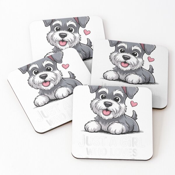 Item preview, Miniature Schnauzer Portrait - Cute Dog Art designed and sold by Hica1889.