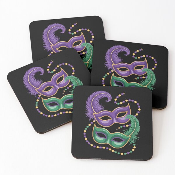 Item preview, Parade Beads Carnival Masquerade Women Gift Mardi Gras designed and sold by catsdothingz.