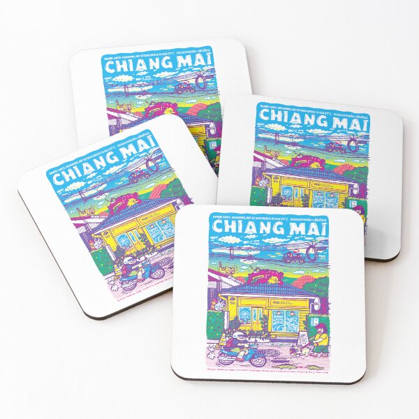 Item preview, Never hate drawing studio in Chiang Mai, colure version designed and sold by Ken Hamala.