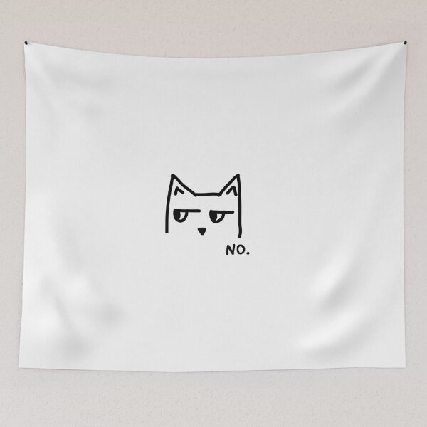 Artikelvorschau, Grumpy Cat Line Art entworfen und verkauft von Wirsch.
