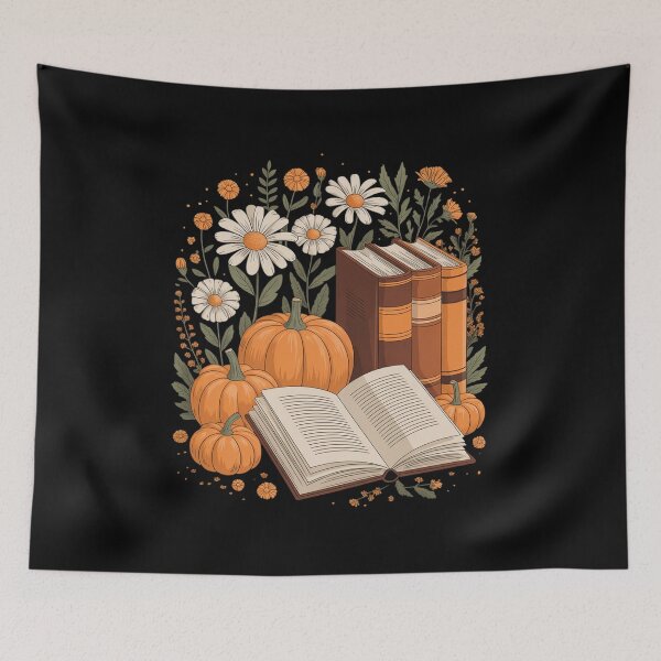 Item preview, Boho Reading, Reading Fall, Autumn Librarian designed and sold by NetoGalaxy.