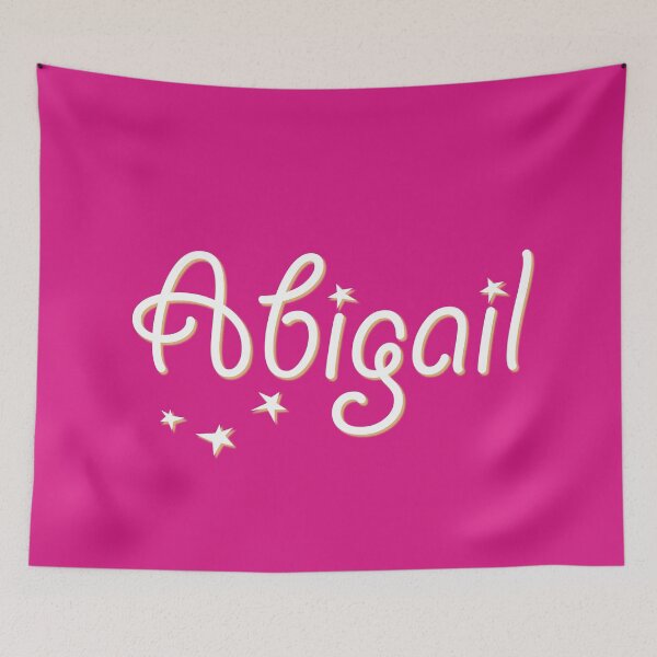 Item preview, My Name is Abigail designed and sold by CharlottePlaceArt.