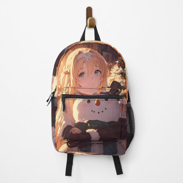Item preview, Alice Zuberg Christmas Snow Man Sword Art Online Winter Holiday Fantasy Anime Girl designed and sold by HumbertoValveno.